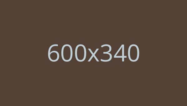 FPO placeholder image 600×340 orange with top-center text label